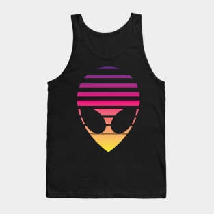 Cyberpunk Alien Icon Tank Top